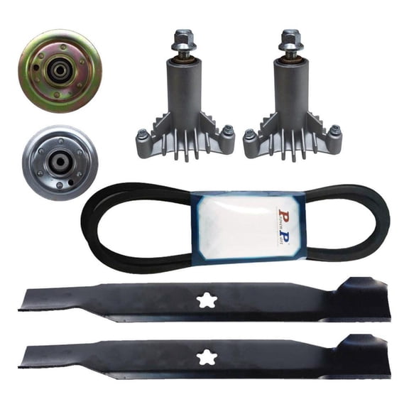 Proven Part Deck Rebuild Kit For Blades Covered Belt Idler Pulleys Spindles Lawn Tractor 144959 130794 173437 134149 173438