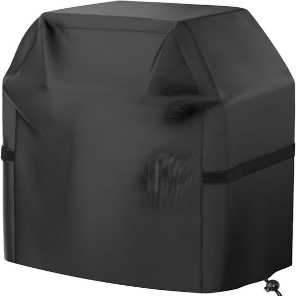 MISSMILE 2026 New Grill Cover,40 Inch Small Gas Grill Cover for Outdoor Grill,Waterproof,Weather Resistant,Uv & Fade Resistant,Bbq Grill Cover with Hook and Loop Straps,Black