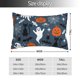 thumbnail image 2 of Fotbe Halloween Funda de Almohada Decorativa Estilo Occidental, Lujo en Algodón, Fundas para Almohadas King, Cojín Estampado para Decoración del Hogar-16"x24", 2 of 6