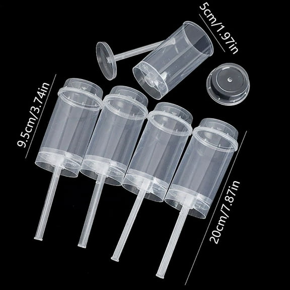 5pcs Empty Confetti per Flower Paper Confetti Push Weddings Party Cake s