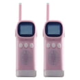 thumbnail image 2 of 2x 3 km Pantalla HD Plástico Inalámbrico Lindo Radio electrónico para bebés Canal de teléfono Juguetes Gadgets para niños Rosa Baoblaze Walkie talkies, 2 of 3