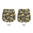 thumbnail image 3 of KLL Excavator At Work Pattern Shorts Women,Athletic Shorts High Waisted Running Shorts Pocket Sporty Short Gym Elastic Workout Shorts-Large, 3 of 7