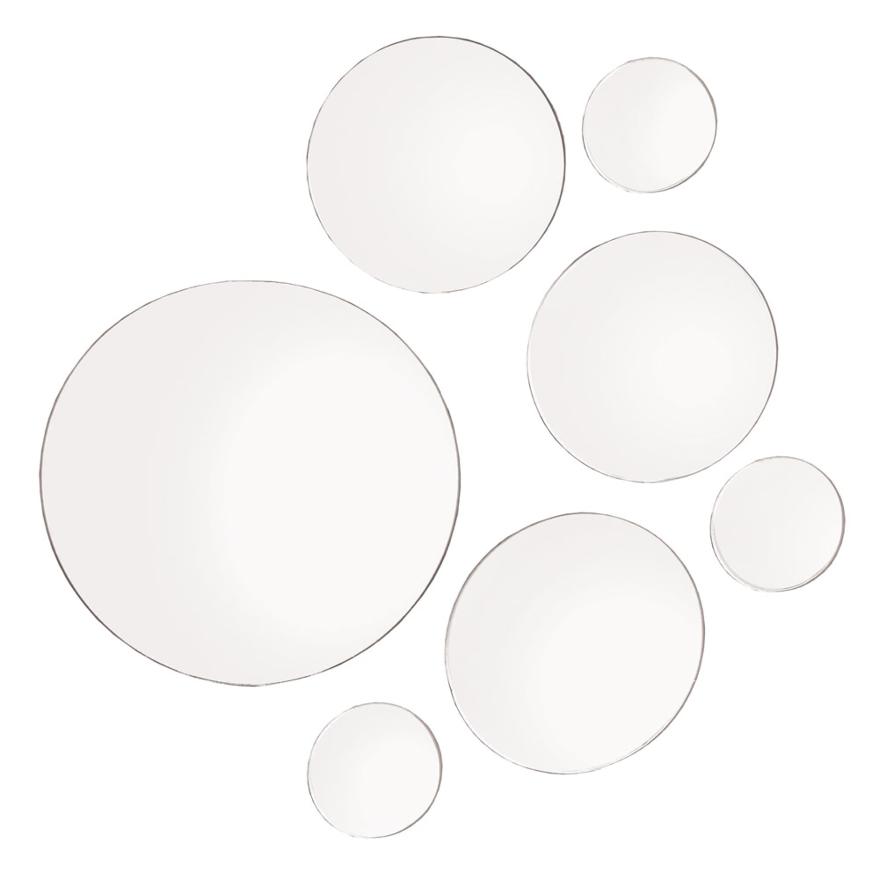 Elements Set of 7 Round Mirrors, 9-inch, 6-inch and 3-inch - image 3 of 4