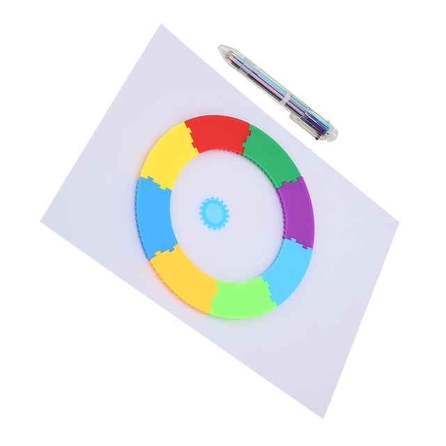 Herramienta De Pintura De Arte De Spins Para Niños, Juego De Arte De Espirógrafo Multicolor Duradero Profesional Para Pintar Para Dibujar