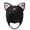 Night sky cat, variant on ZPAQI 3mm Neoprene Wetsuit Hood Hat Swimming Hat with Adjustable Chin Strap
