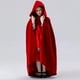 thumbnail image 2 of De Disfraz de Caperucita Roja para niños, capa con capucha de cuerpo entero para Halloween y fiestas de disfraces, 2 of 6