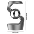 thumbnail image 4 of Giroscopio Levitante Escritorio para Oficina (bola Plateada Gris), 4 of 6
