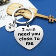 thumbnail image 3 of Dad Memorial Gift Loss of Dad Keyring I Still Need You Close to Me Keychain Remembrance Sympathy Gift Keepsake In Memory of Dad Loss of Loved One Gift Sympathy Keyring for Loss of Father, 3 of 4