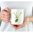 thumbnail image 3 of Koyal Wholesale Ceramic Coffee Mug, Exotic Tropical Monogram, Letter Y, 3 of 5