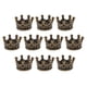 thumbnail image 2 of 10 Piezas Mini De Encantosde Para Resultados Que - Bronce Gloria Crown Charms Beads, 2 of 7
