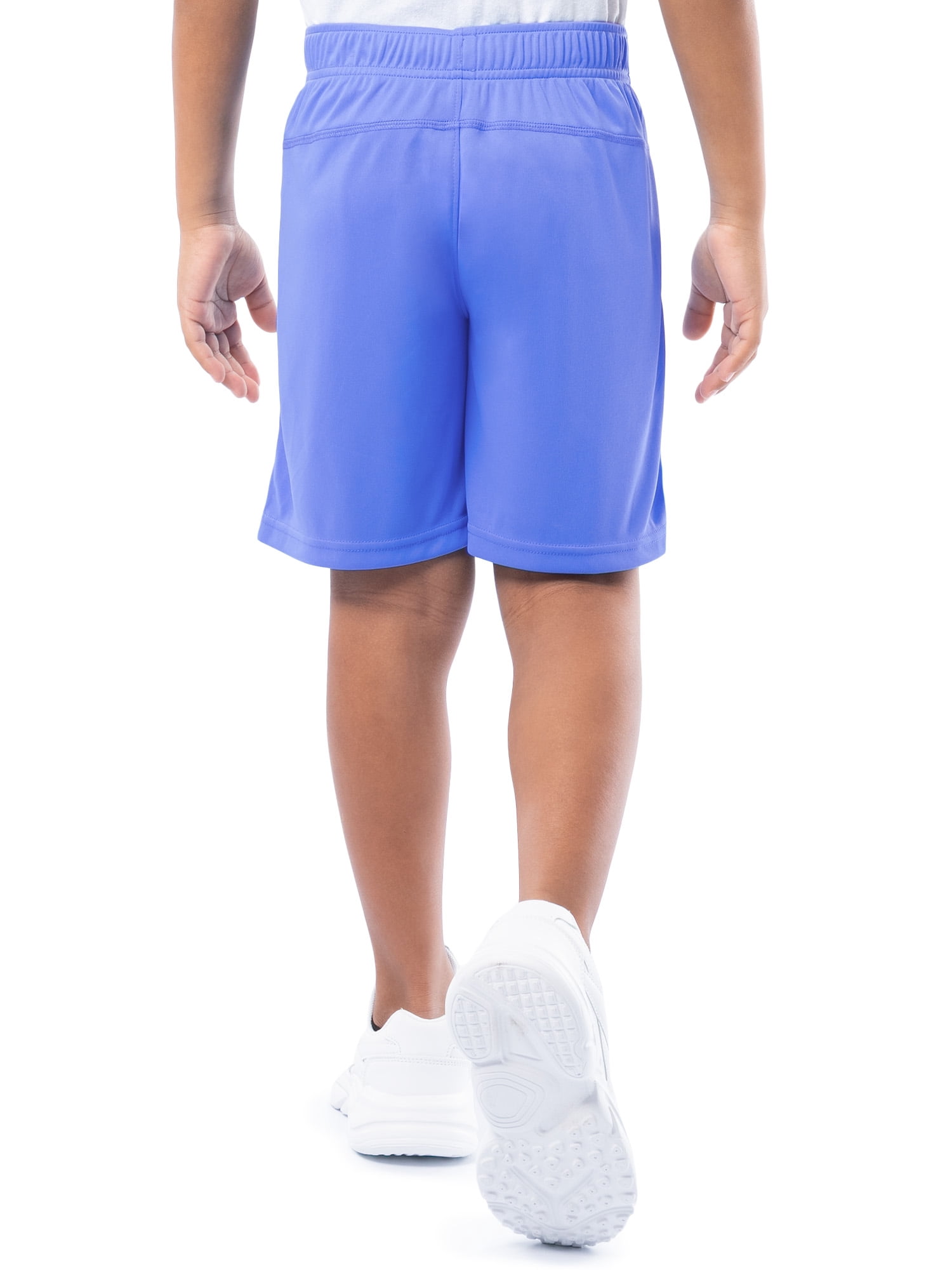 Athletic Works Boys Core Performance Shorts, 2-Pack, Sizes 4-18 & Husky