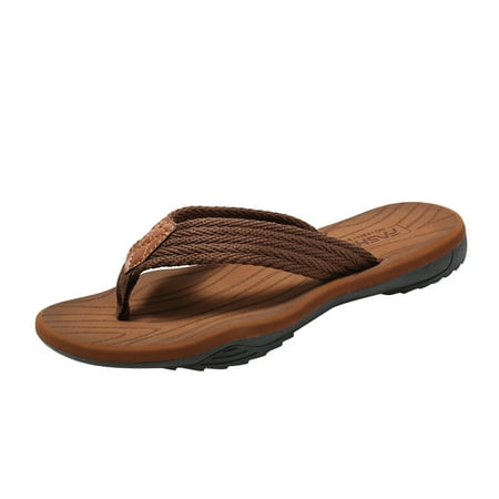 XDDST Mens Summer Sandals 2024 Trendy Women s Slippers Men s Slippers Flip Flops Summer Beach Sandals Flat Shoes