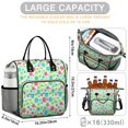 thumbnail image 5 of Pioneer Flower Floral Print Pattern Womens Lunch Box for Work,Insulated Large Lunch Bag,Leakproof Adult Lunch Bag for Work,Beach,Travel,Picnic,Camping, 5 of 6