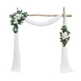 thumbnail image 6 of Artificial Wedding Arch Flowers, Rustic Decorative Hanging Flower Swag for Wedding Reception Ornament Background Decoration Party Wall A, 6 of 9