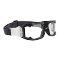 thumbnail image 4 of Gafas deportivas resistentes a impactos, a prueba de niebla, gafas de baloncesto de seguridad con banda ajustable para correr, ciclismo, color negro, 4 of 10