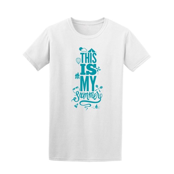 This Is My Summer Tee. Men's -Image by Shutterstock
