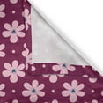 thumbnail image 4 of Ambesonne Pink Polka Dots Valance Pack of 2, Petals with Hearts, 42"X12", Pale Pink Dark Magenta, 4 of 5