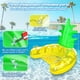 thumbnail image 4 of Ananas-aufblasbare Poolschwimmer, aufblasbarer Pool-Schwimmstuhl, schwimmende Hängematte mit Getränkehaltern, Sommer-Wasserspielzeug für den Pool, 4 of 5