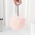 thumbnail image 2 of Toycle Polka Dots Bath Bath Bath Flower Soft Bath Cleaning Product Hanging Bath Holiday Gift(B,Nylon,Spandex), 2 of 6