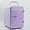 Purple, variant on Mini Fridge,Skincare Fridge,Portable 4-Liter Capacity Makeup Fridge,Ideal for Bedroom, Dorm, Car and Office Use,Thermoelectric Cooler and Warmer,Car Fridge (Black)