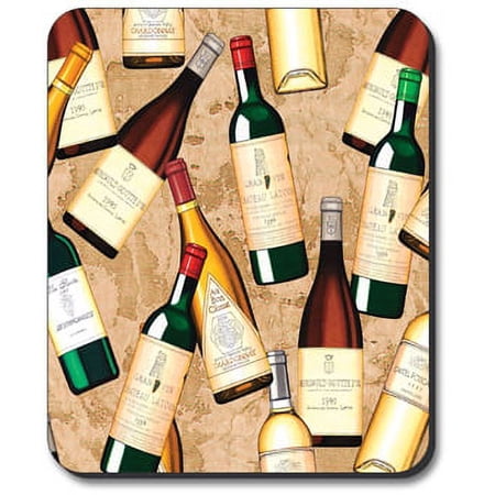 Art Plates Mouse Pad - Wine Bottles price history on PriceWatchPro
