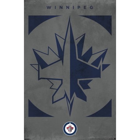 NHL Winnipeg Jets - Logo 25 Wall Poster, 22.375" x 34"