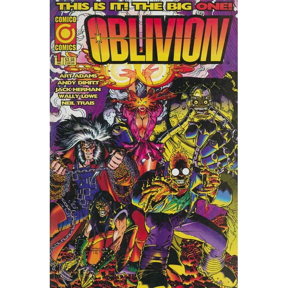 Oblivion #1 VF ; COMICO Comic Book