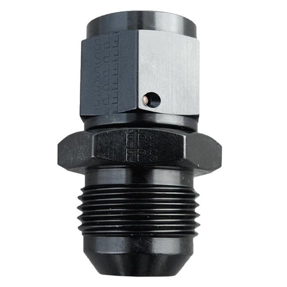 Fragola -8AN Nut x -6AN Male Swivel Reducer - Black