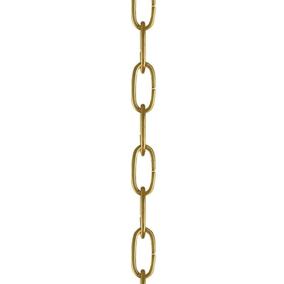 72 inch Standard Decorative Chain-Satin Brass Finish Bailey Street Home 218-Bel-3110128