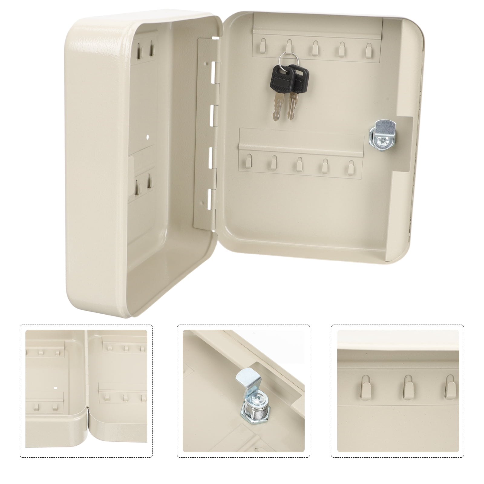 1 Set Key Storage Box Key Management Box Wall Key Box Multiple Key Organizer