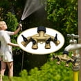 Garden Four Way Brass Ball American 3/4 Ball Garden Hose Distributor