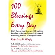 Angle View: 100 Blessings Every Day: Daily Twelve Step Recovery Affirmations, Exercises for Personal Growth & Renewal Reflecting Seasons of the Jewish Year [Paperback - Used]