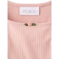 thumbnail image 2 of The Children's Place Girls Long Sleeve Tiered Drop Waist Dress, Sizes XS-XXL, 2 of 3