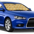 thumbnail image 5 of Kdxio Sea and Sand Print Windshield Sun Shade,UV Rays and Sun Heat Protection,Sunshade for Car Windshield,Car Shade Front Windshield - Medium, 5 of 6