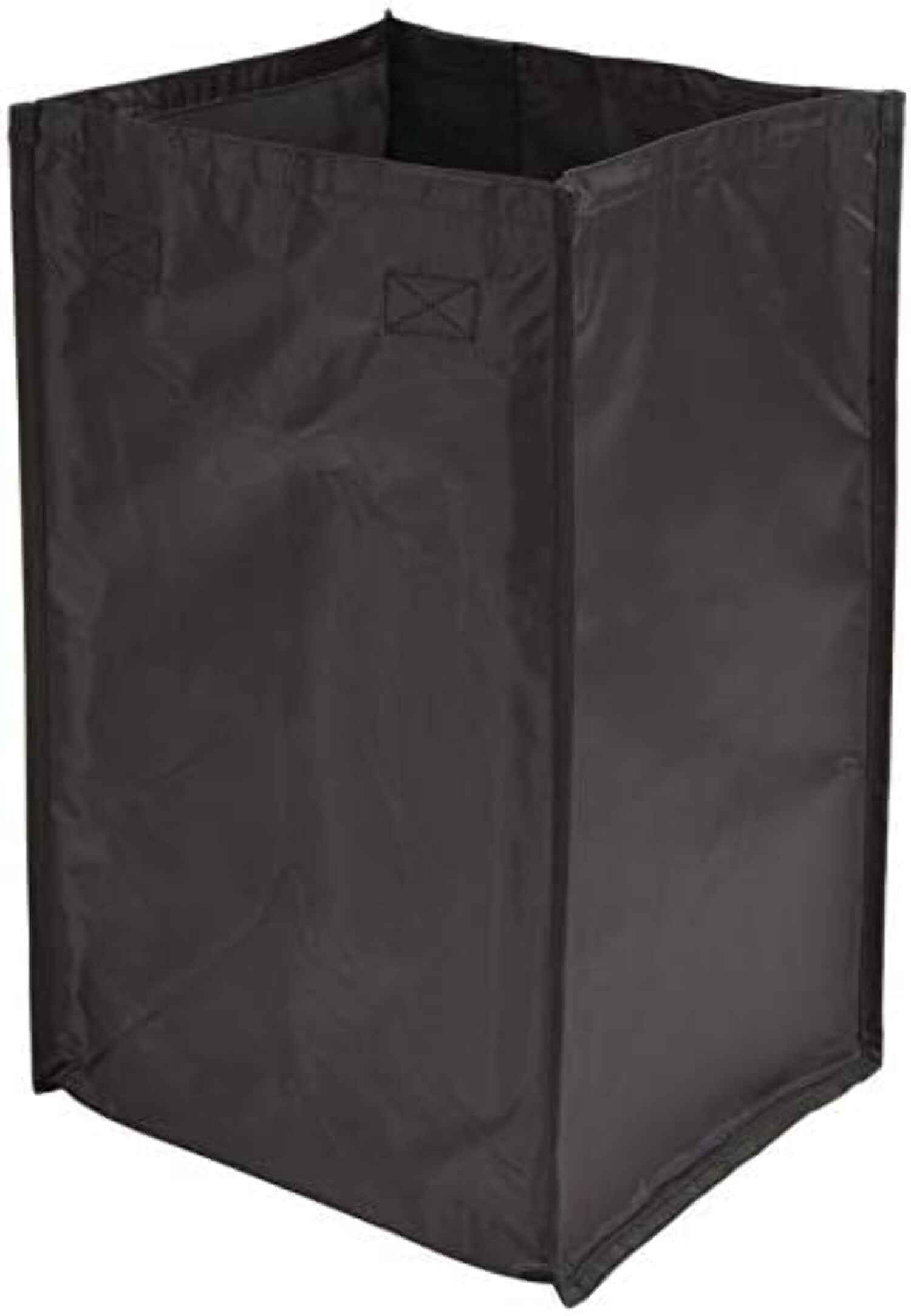 TAG Hardware Full Extension Pullout Laundry Hamper with Removable Bag Matt Nickel (Width (24") 610 mm - 2 removable small bags)