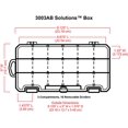 thumbnail image 3 of ArtBin Solutions Box 3-18 Compartments-9.125"X5"X1.375" Translucent, 3 of 5