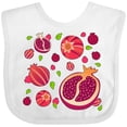 thumbnail image 3 of Inktastic Pomegranate Fruit Party Boys or Girls Baby Bib, 3 of 4