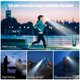 thumbnail image 2 of Linterna, faro ultra brillante de 5 LED, linterna impermeable recargable por USB, perfecta para acampar, correr, 2 of 5