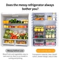 thumbnail image 4 of Injueey Organizador para refrigerador tipo seguro y confiable, mano de obra exquisita, caja organizadora para refrigerador, fruta Organizadores de utensilios de cocina, 4 of 6