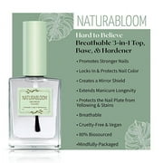 NATURABLOOM Hard to Believe 3-In-1 Nail Strengthener and Growth Polish