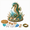 02# B, variant on 3D Beaded Sea Animal Sculpture Kit, Ocean-Themed Wire and Pearl Bead Craft Set with Shell and Coral Details, Handmade Underwater Display Project for Adults