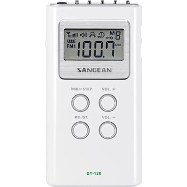 Sangean Portable Compact Digital Tuning Pocket Size AM/FM Radio with ...