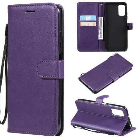 Flip Case for Xiaomi Poco M3 Pro with Card Slot Classic Solid Color High Quality Leather Business Wallet Phone Case