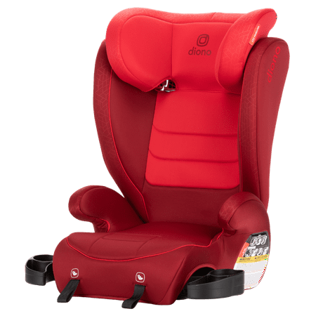 Diono Monterey 2XT Latch 2-in-1 Expandable Booster Car Seat  Red