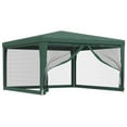 thumbnail image 2 of vidaXL Party Tent Outdoor Canopy Tent Gazebo Marquee with 4 Mesh Sidewalls, 2 of 7