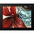 thumbnail image 2 of Redstreake 14x12 Black Modern Framed Museum Art Print Titled - Custom Ball Jar Flower II (ASH), 2 of 5
