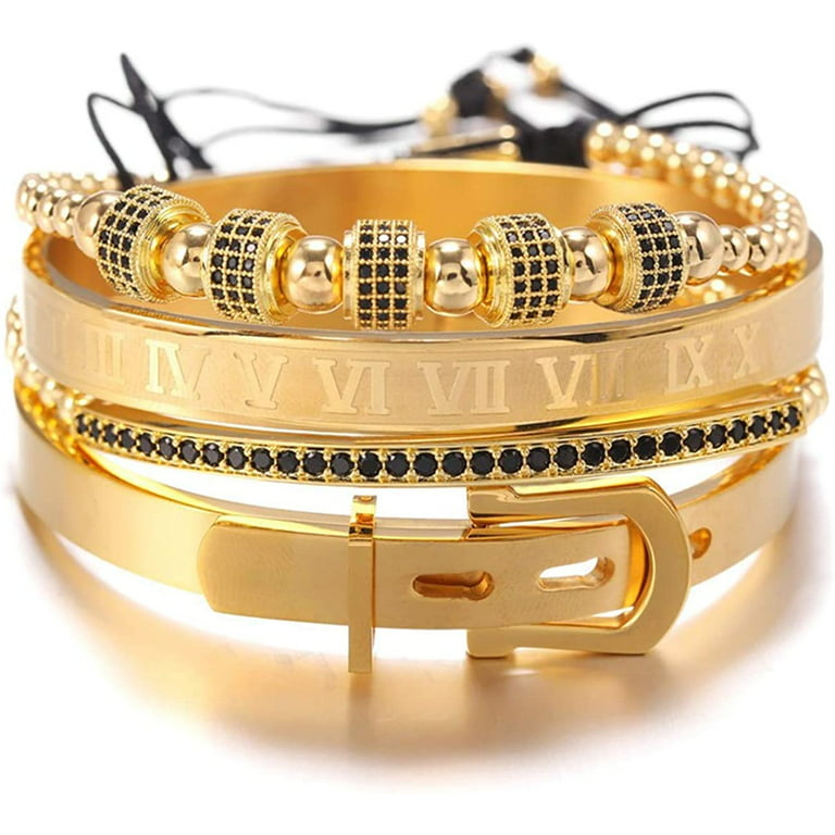 Louis Vuitton Lock Set Handmade Bracelet Current Lock Style/Rose Gold Tone Bangle / Brass/Rose Gold