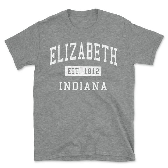 Elizabeth Indiana Classic Established Men's Cotton T-Shirt