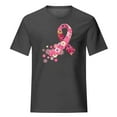 thumbnail image 3 of YABCSAZ Breast Cancer Shirts Tops for Women/Short Sleeve Shirts/Crewneck Shirt/Sweatshirt/Hoodie with Blessed Breast Cancer Pink Ribbon/Breast Cancer Awareness Breast Cancer Survivor Gifts for Women, 3 of 3