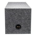thumbnail image 4 of Open Box QPower 12" Heavy-Duty Sealed Vehicle Subwoofer Enclosure Woofer Box, 4 of 9